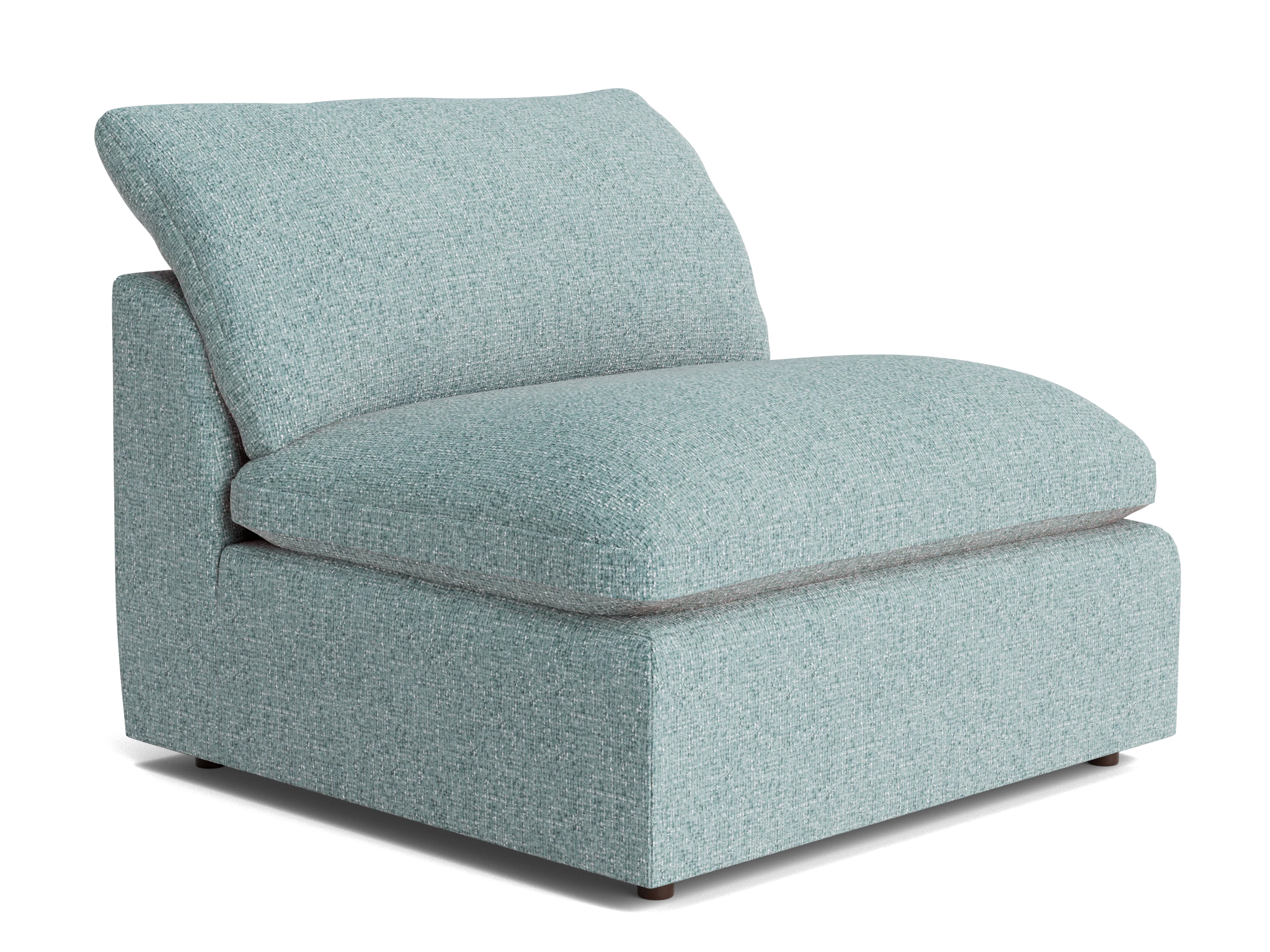 bryant armless chair bungalow slate