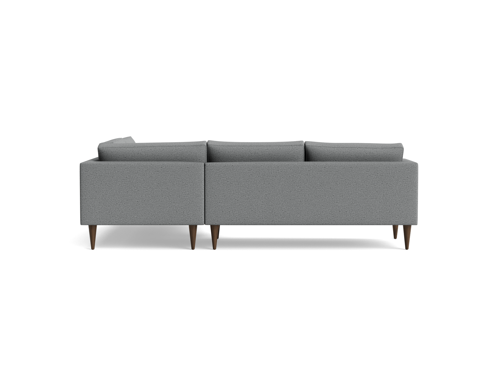 preston sectional with bumper %282 piece%29 essence ash