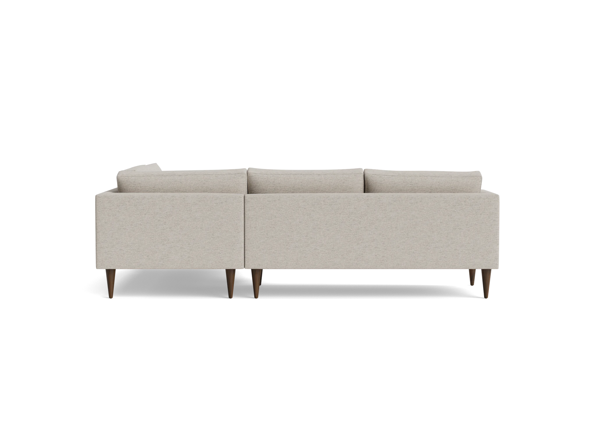preston sectional with bumper %282 piece%29 merit dove
