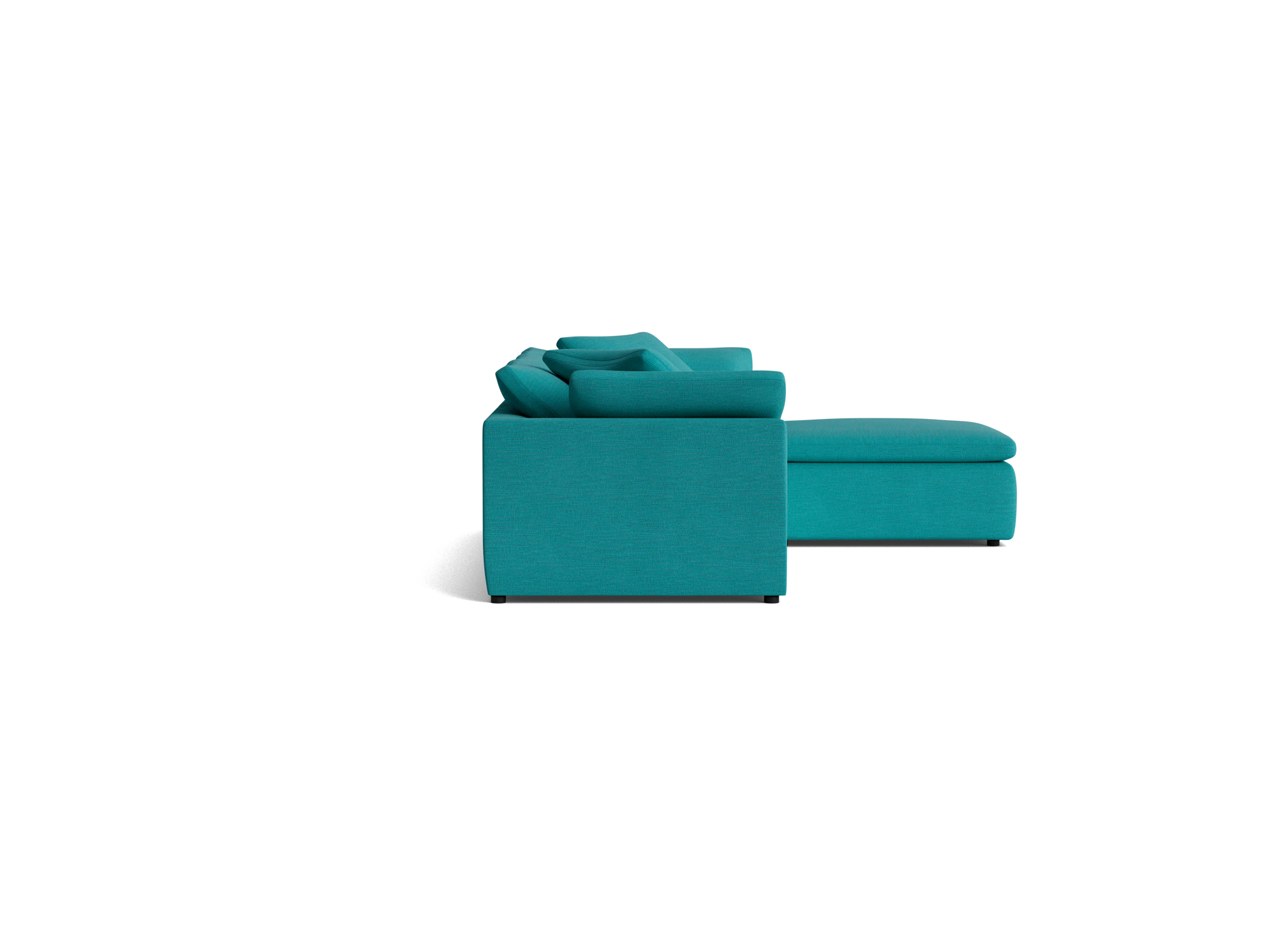bryant modular sectional lucky turquoise
