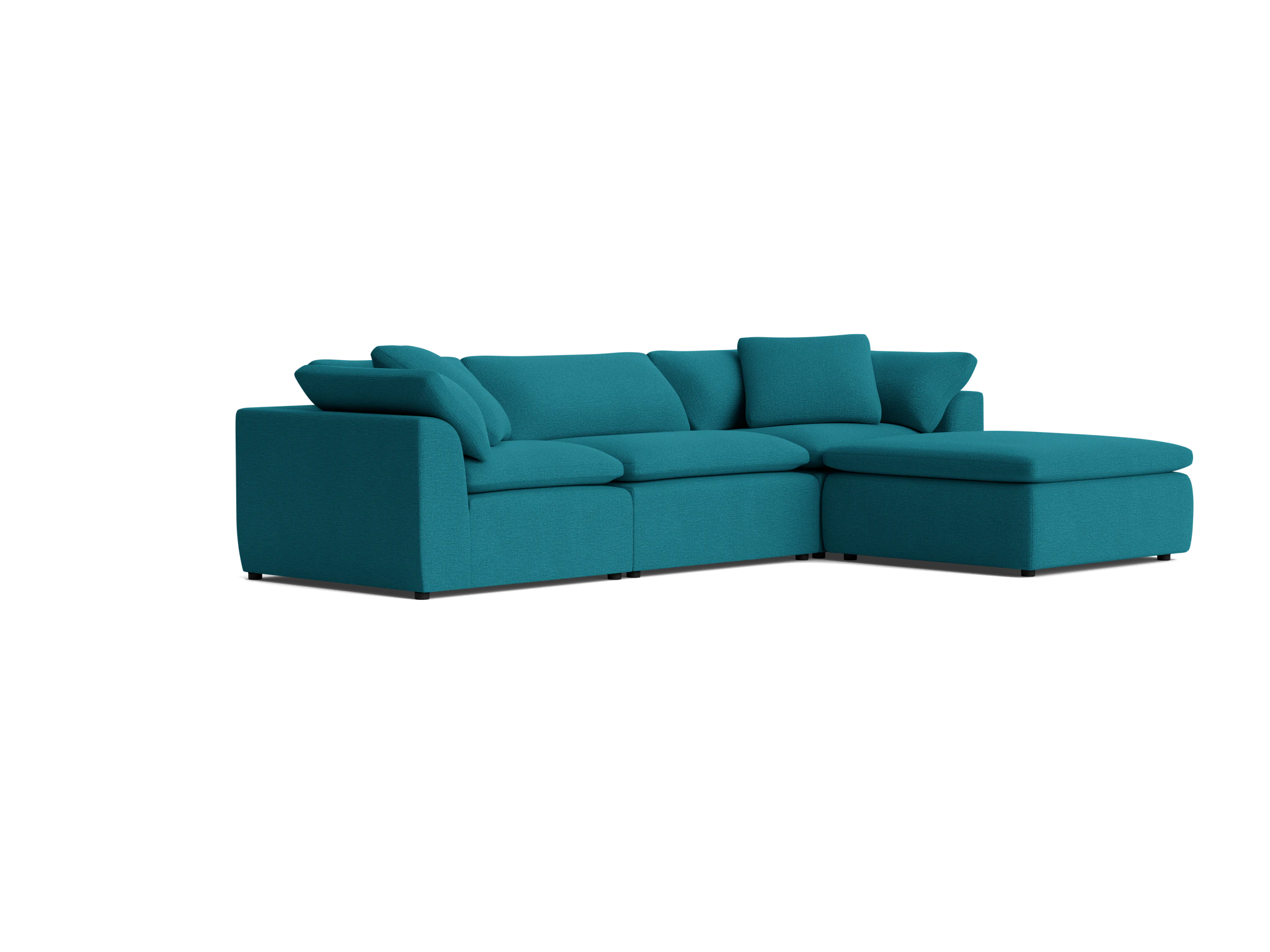 bryant modular sectional key largo zenith teal
