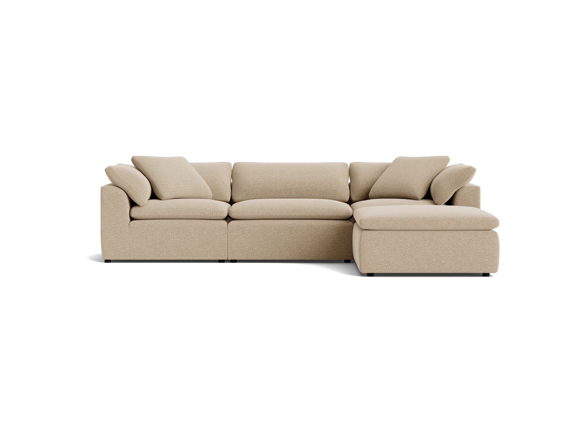 bryant modular sectional cody sandstone