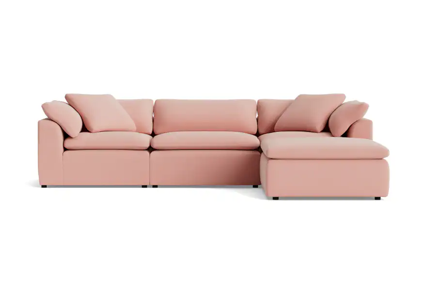 bryant modular sectional royale blush