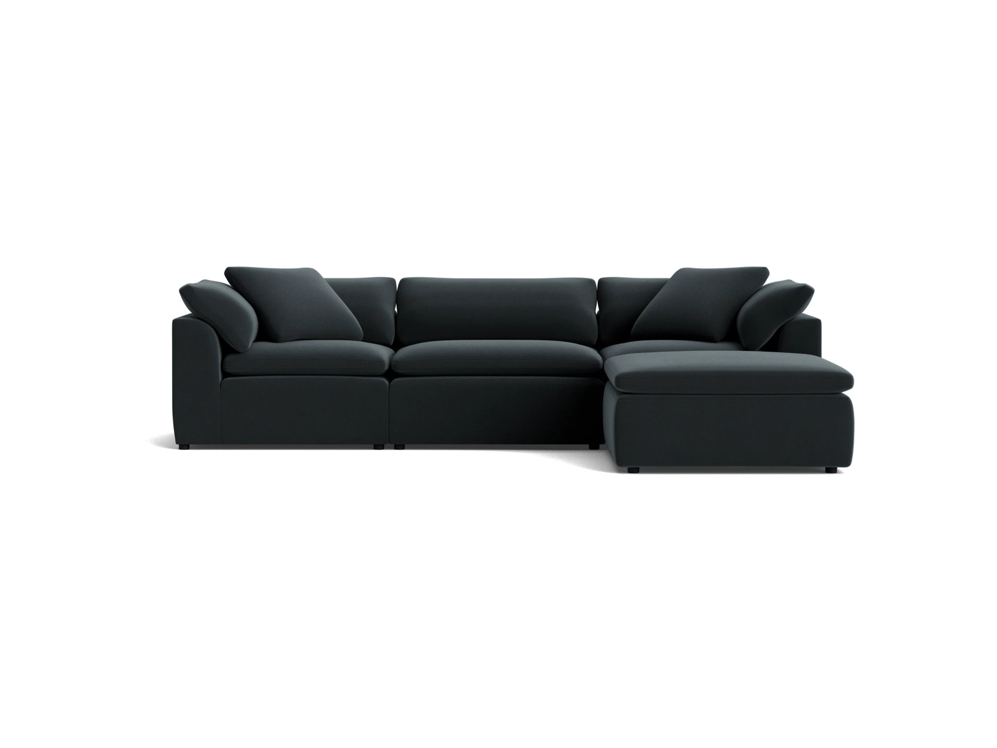 bryant modular sectional royale gunmetal