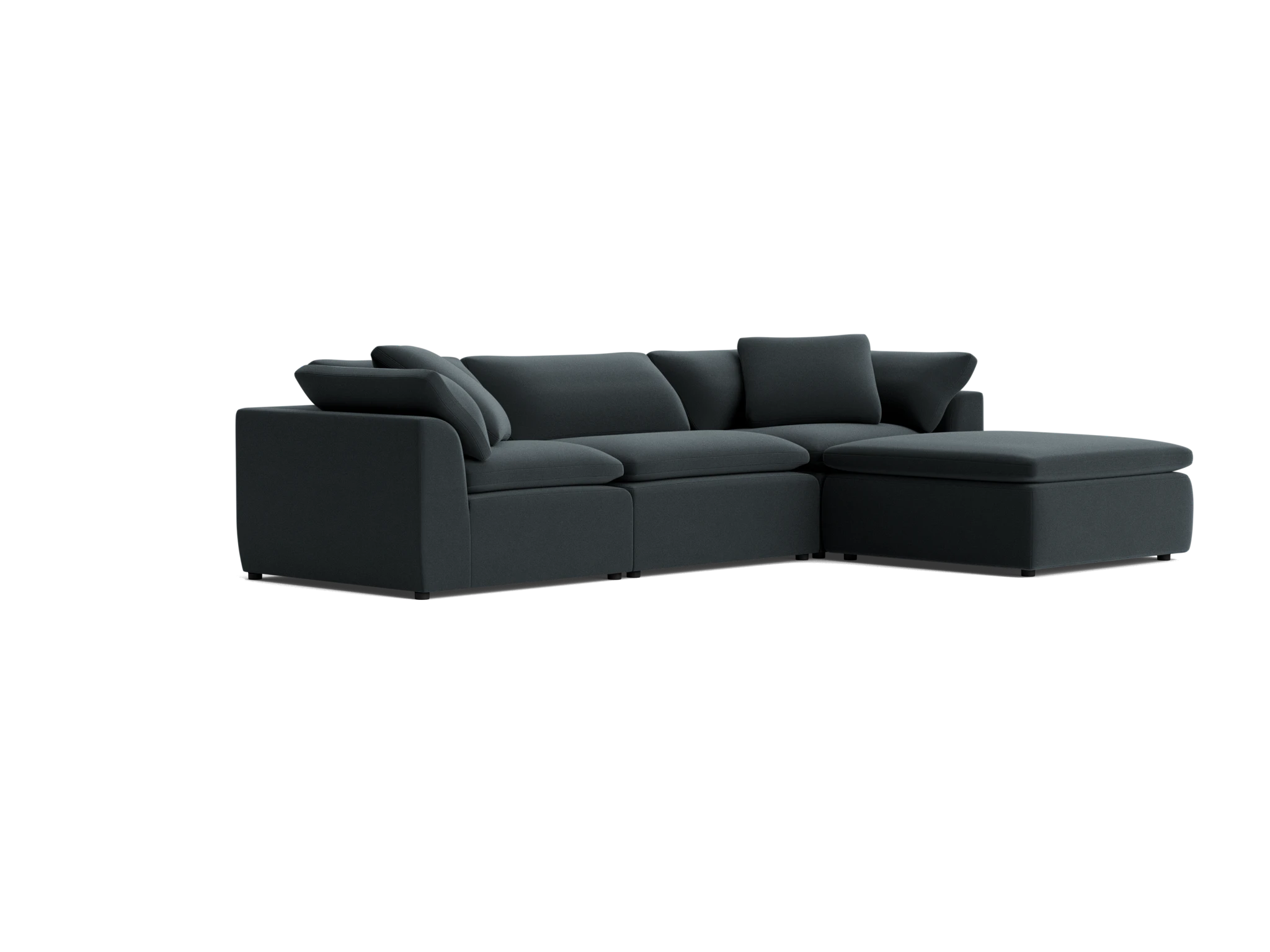 bryant modular sectional royale gunmetal