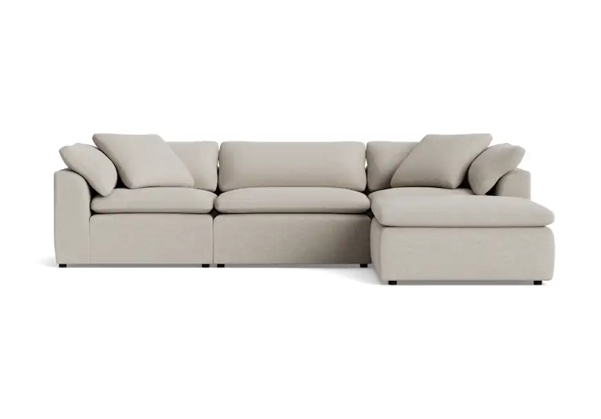 bryant modular sectional merit dove