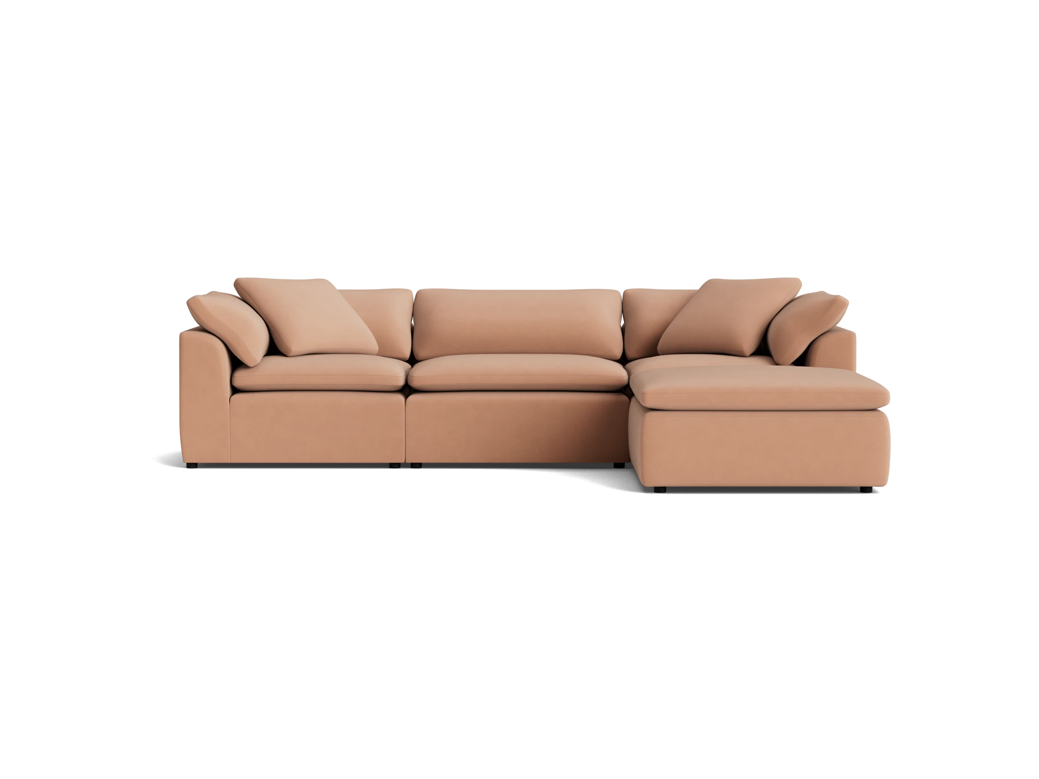 bryant modular sectional caspiar chiffon