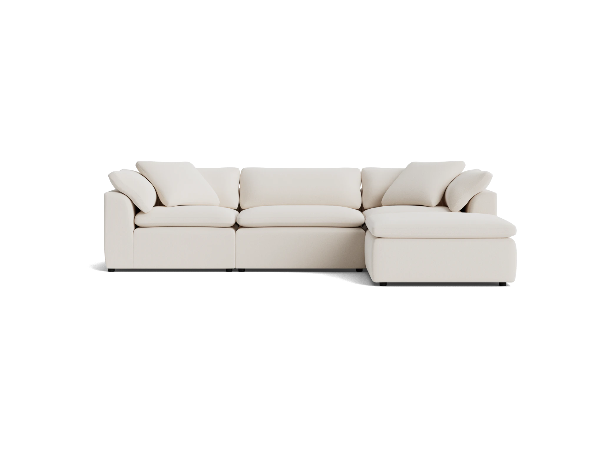 bryant modular sectional caspiar ivory