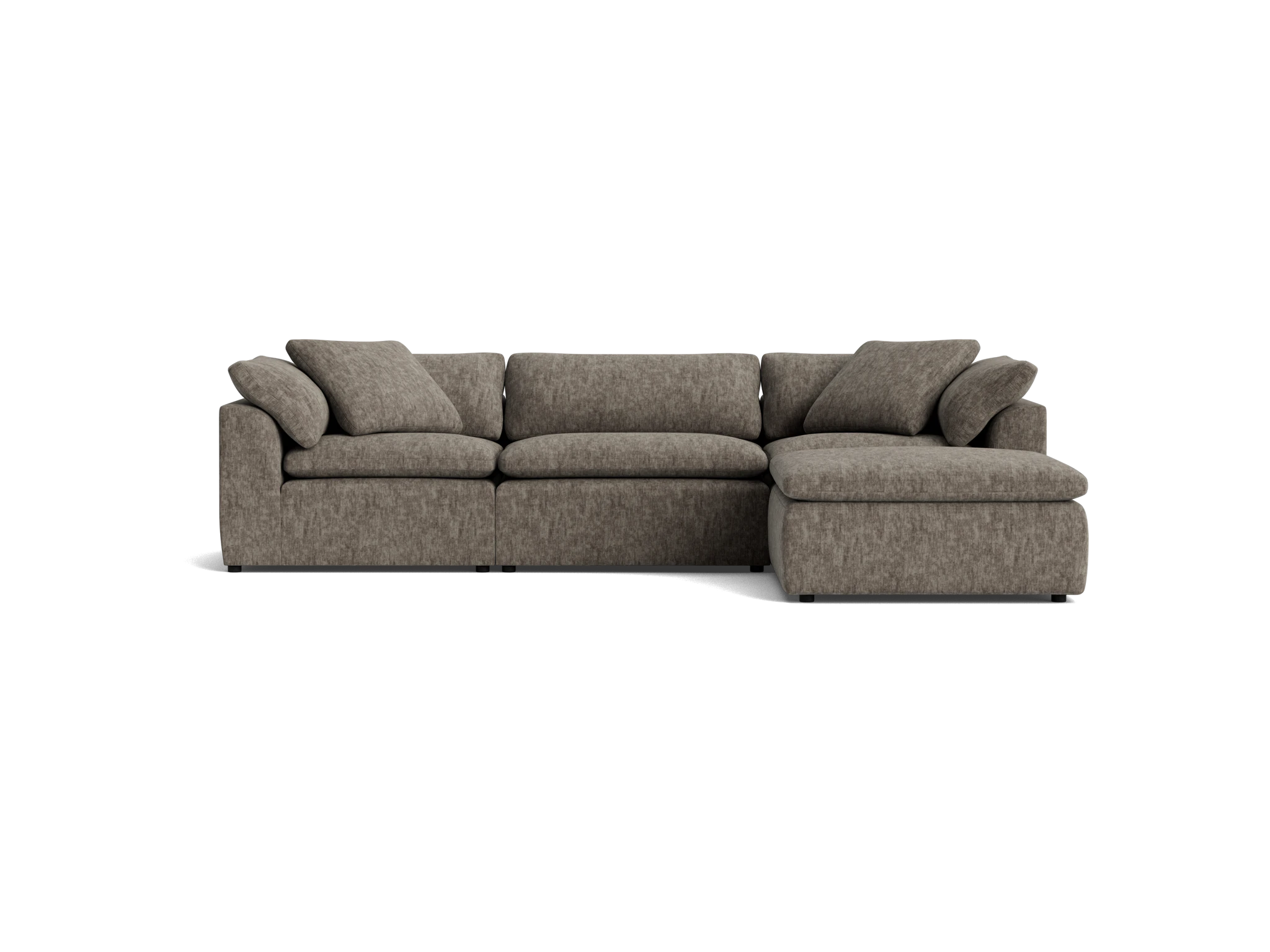 bryant modular sectional crave mocha latte