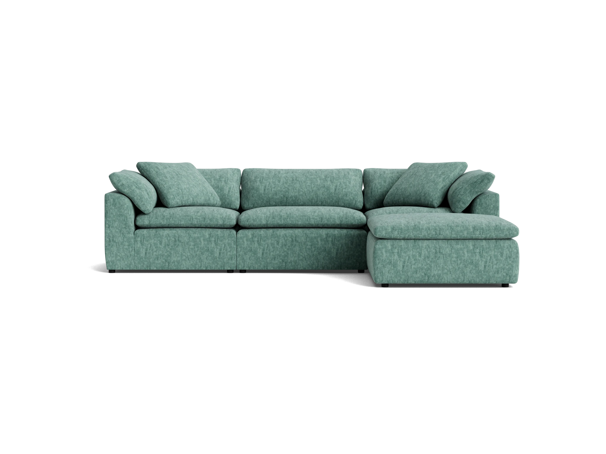 bryant modular sectional crave caribbean twist