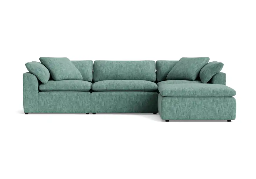 bryant modular sectional crave caribbean twist