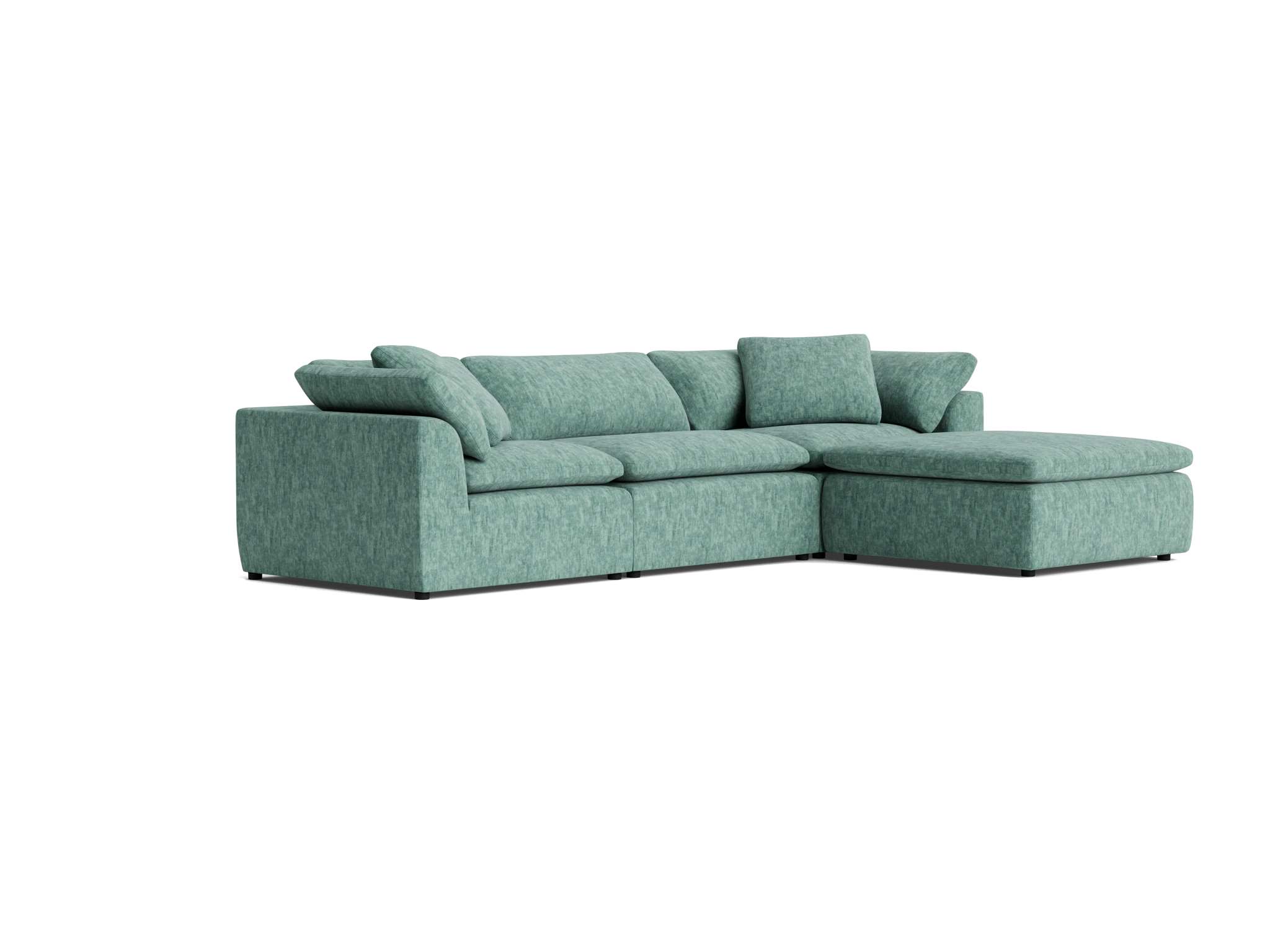 bryant modular sectional crave caribbean twist