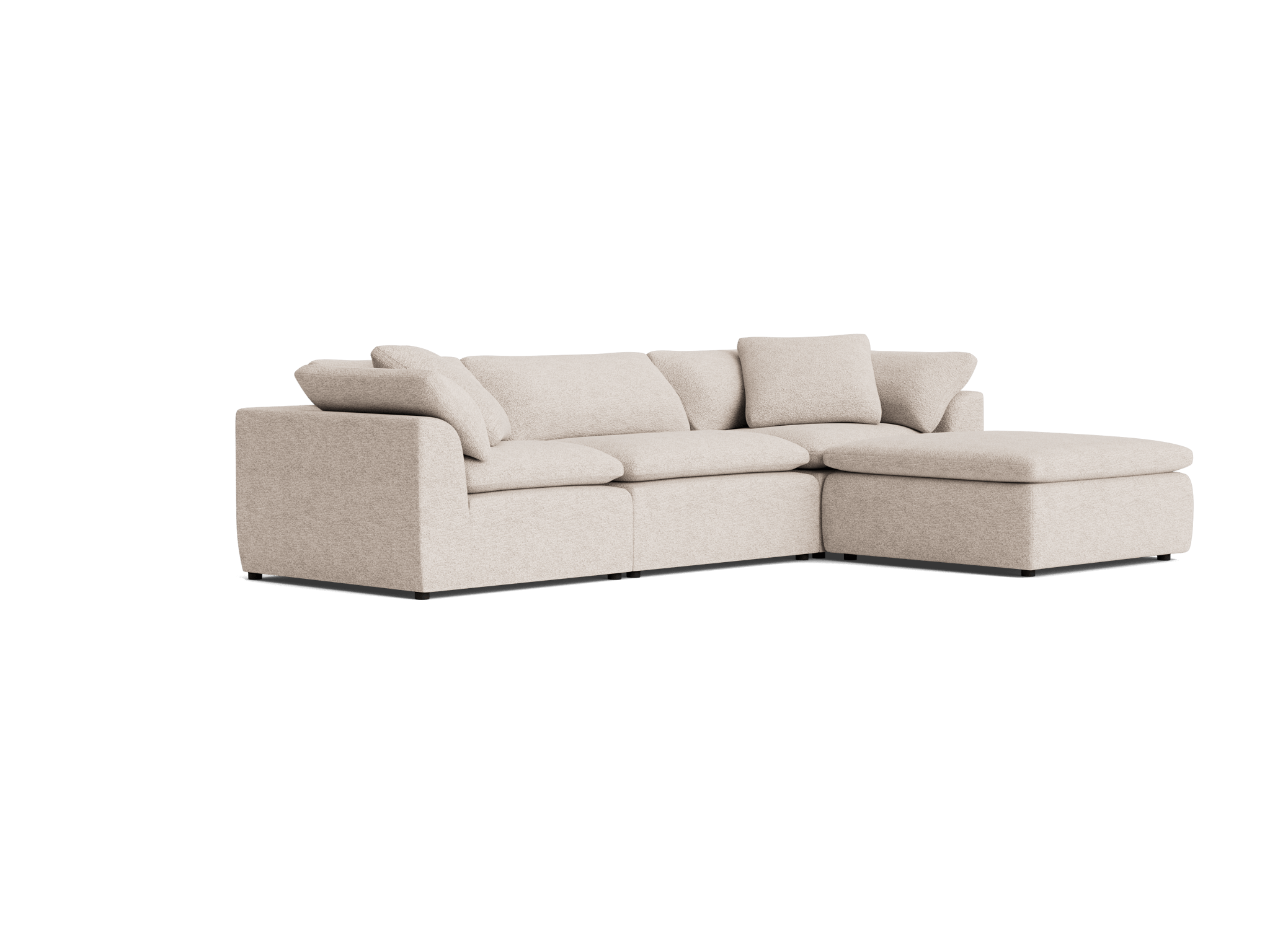 bryant modular sectional borough cotton