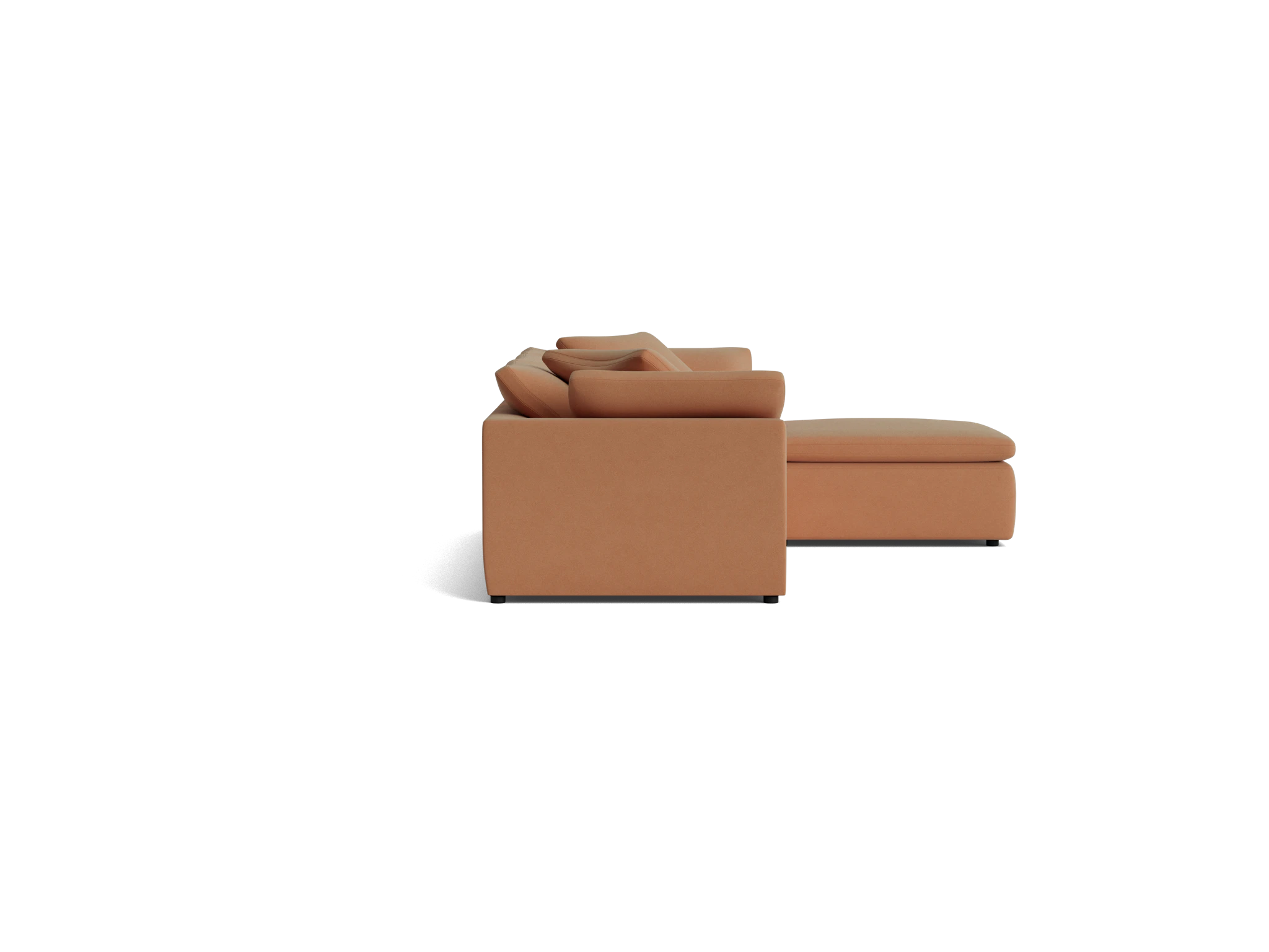 bryant modular sectional royale pantone mocha mousse