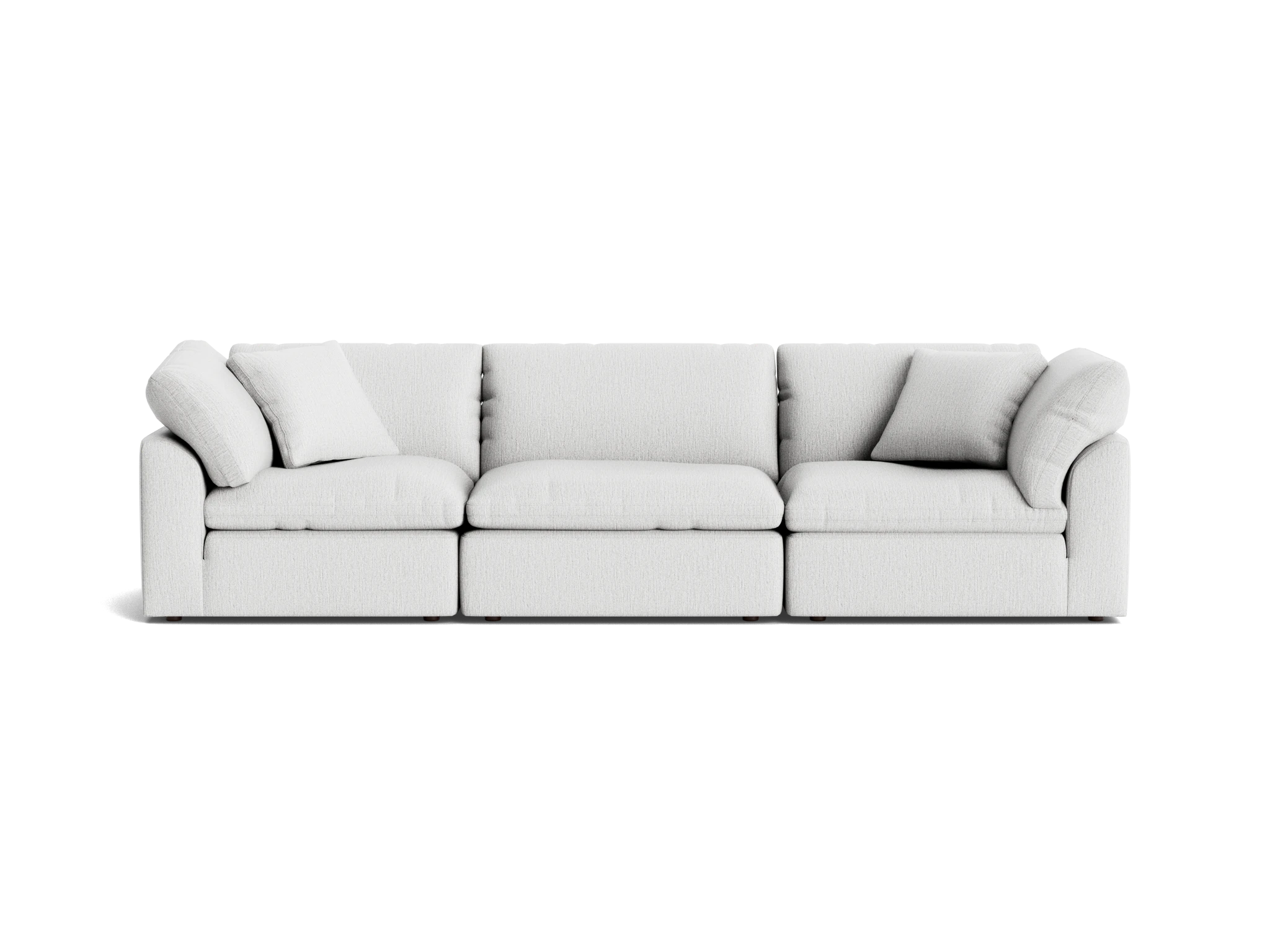 bryant modular sofa %283 piece%29 sunbrella premier fog