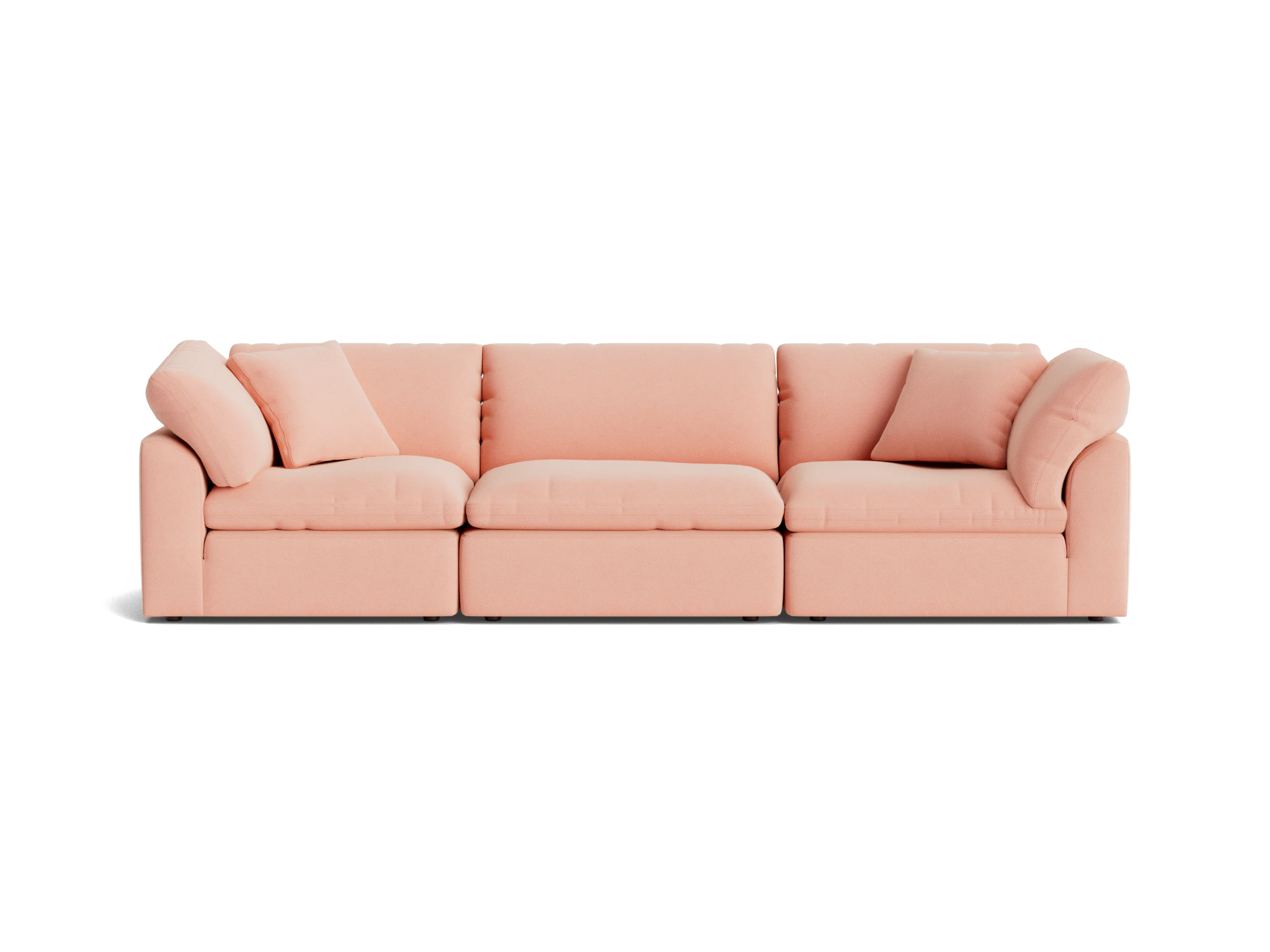 bryant modular sofa %283 piece%29 royale blush
