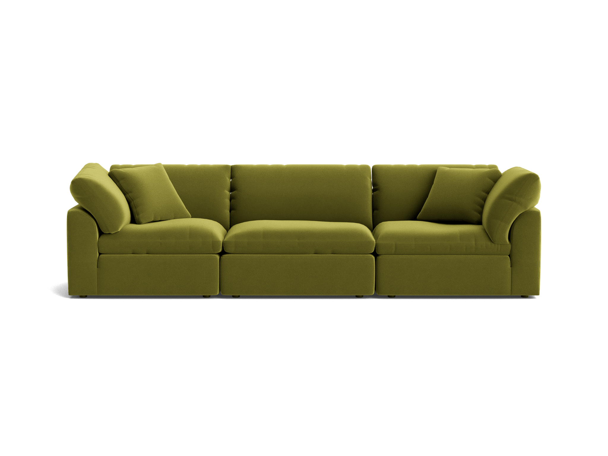 bryant modular sofa %283 piece%29 royale apple