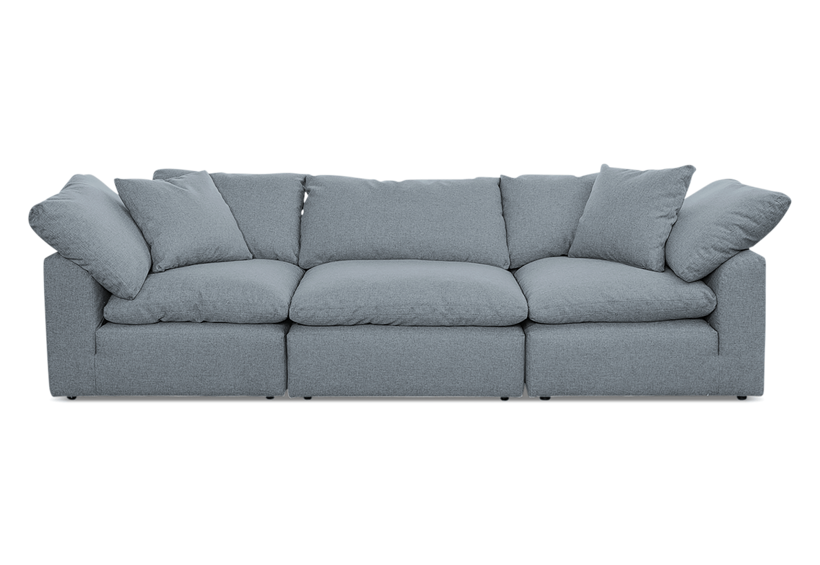 bryant modular sofa %283 piece%29 synergy pewter
