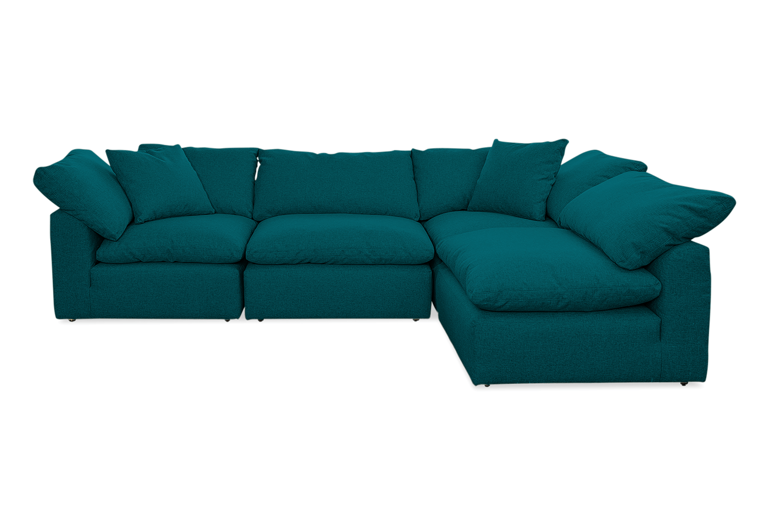 bryant sectional %284 piece%29 lucky turquoise