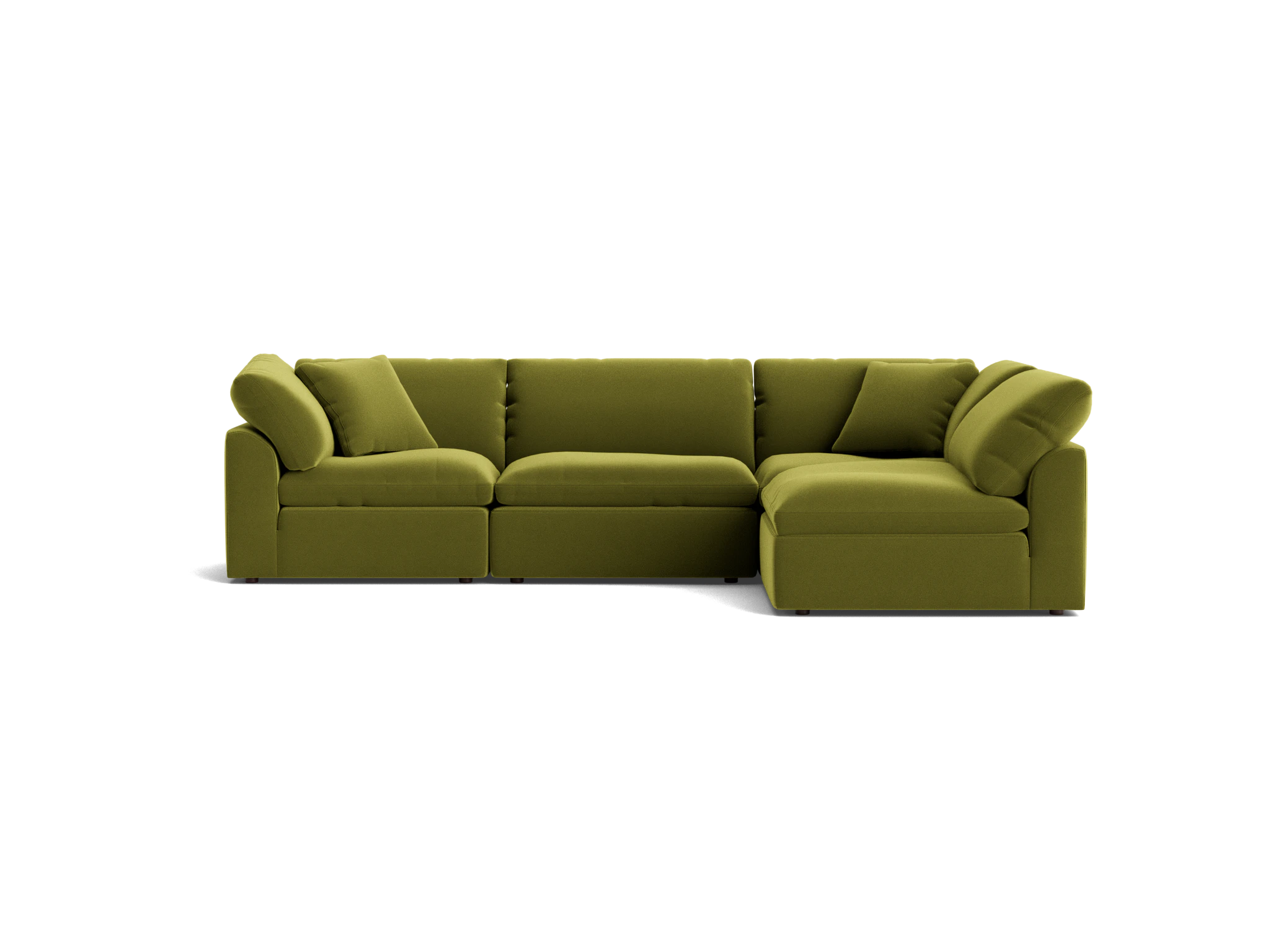 bryant sectional %284 piece%29 royale apple