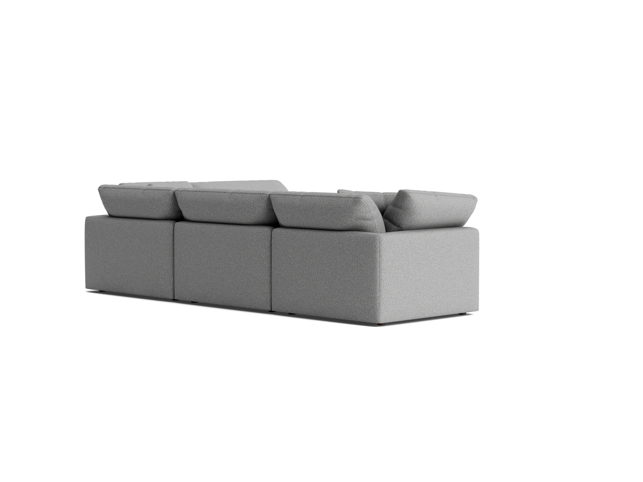 bryant sectional %284 piece%29 taylor felt gray