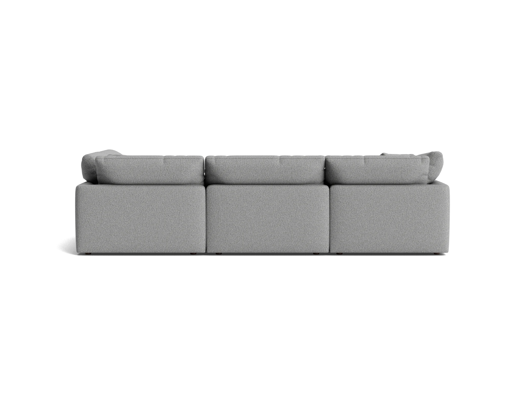 bryant sectional %284 piece%29 taylor felt gray