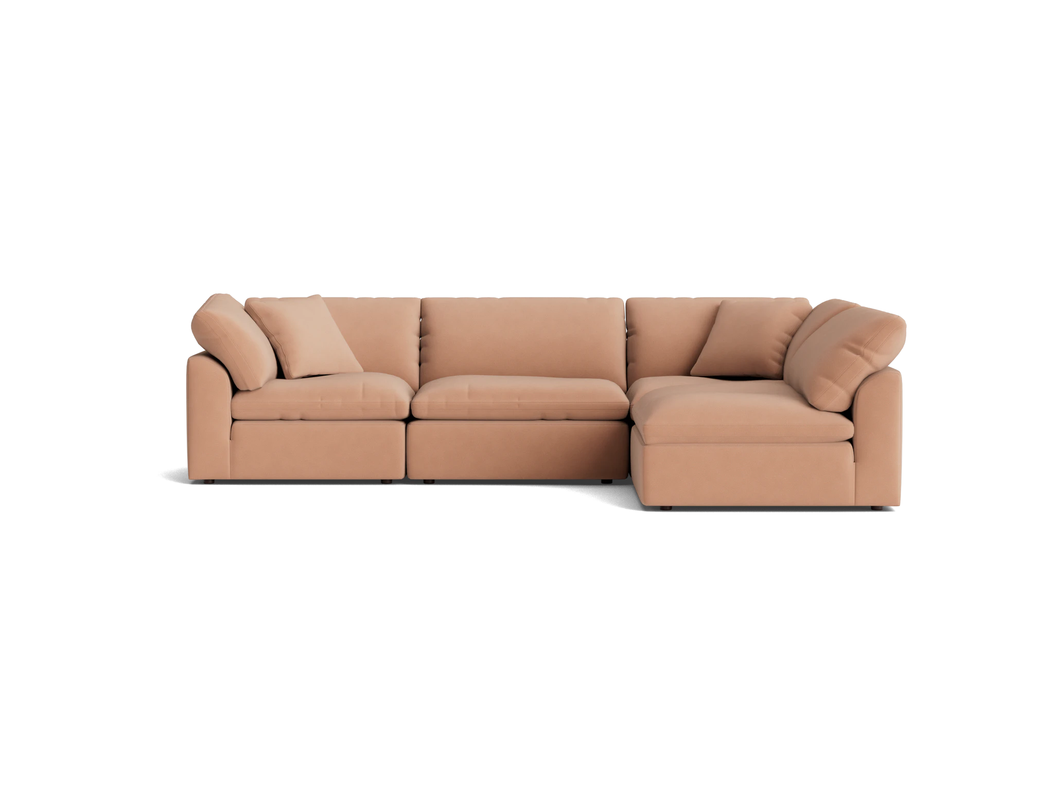 bryant sectional %284 piece%29 caspiar chiffon