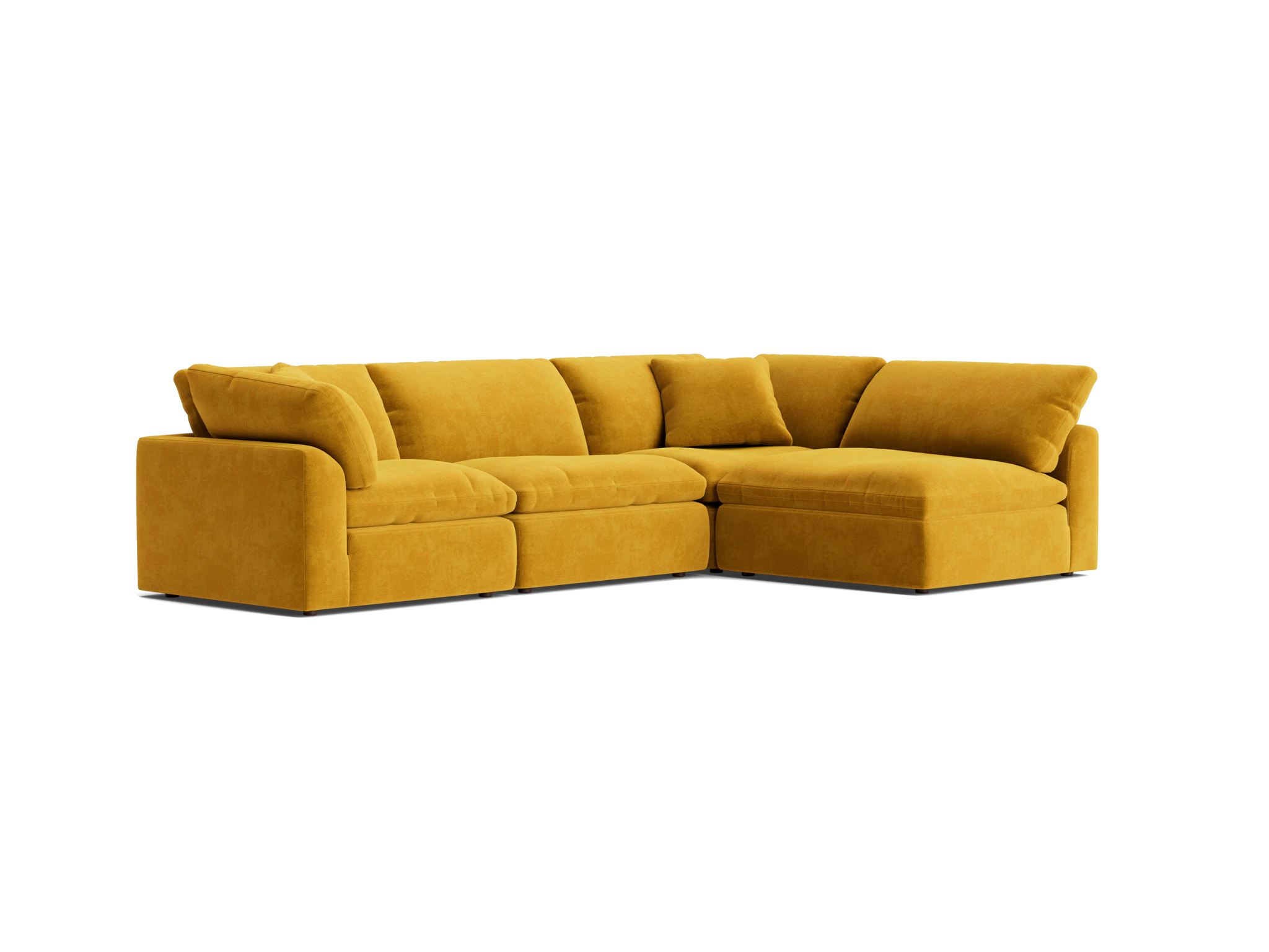 bryant sectional %284 piece%29 harper amber gold