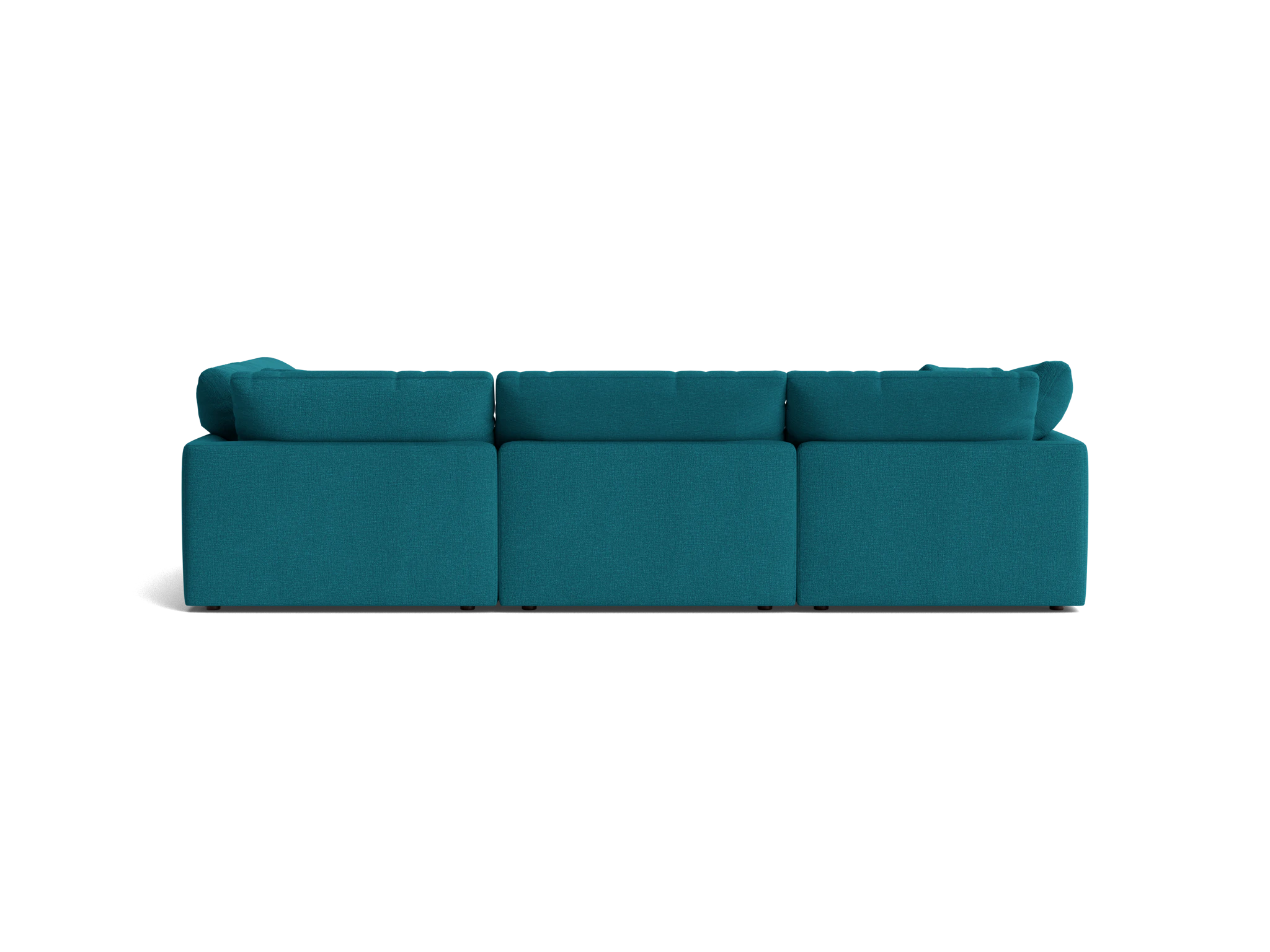 bryant sofa bumper sectional %285 piece%29 key largo zenith teal