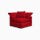 bryant sofa bumper sectional %285 piece%29 key largo ruby