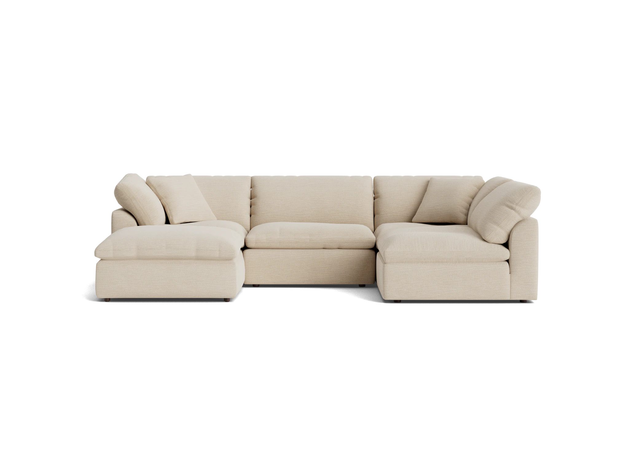 bryant sofa bumper sectional %285 piece%29 lucky divine