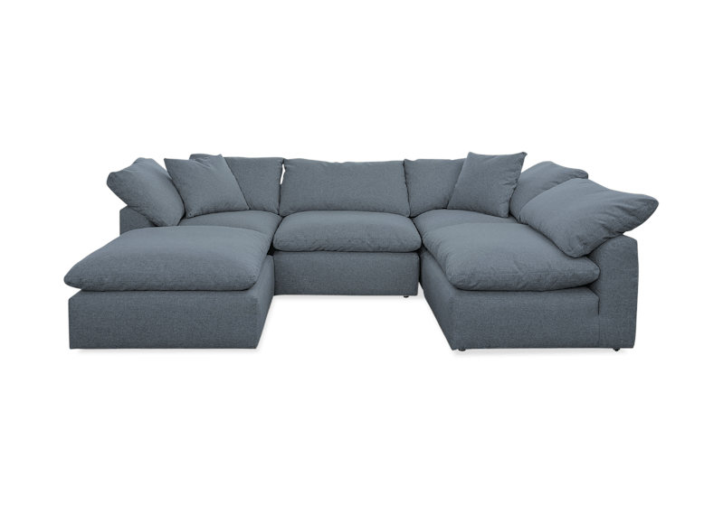 bryant sofa bumper sectional %285 piece%29 dawson slate
