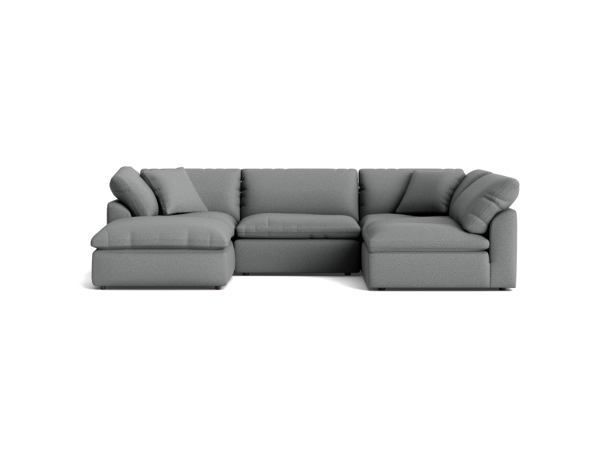 Bryant U-Sofa Bumper Sectional (5 piece)