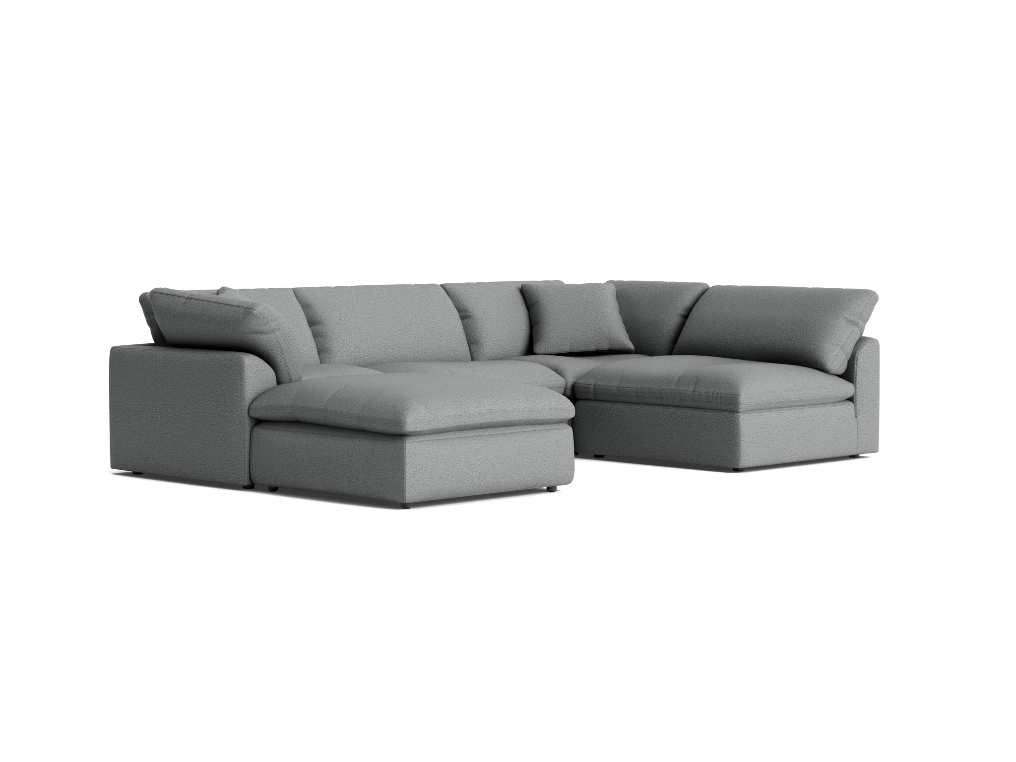 bryant sofa bumper sectional %285 piece%29 essence ash