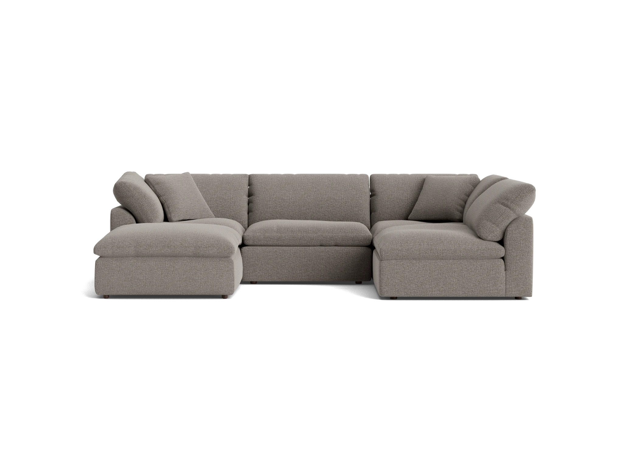 bryant sofa bumper sectional %285 piece%29 cody slate