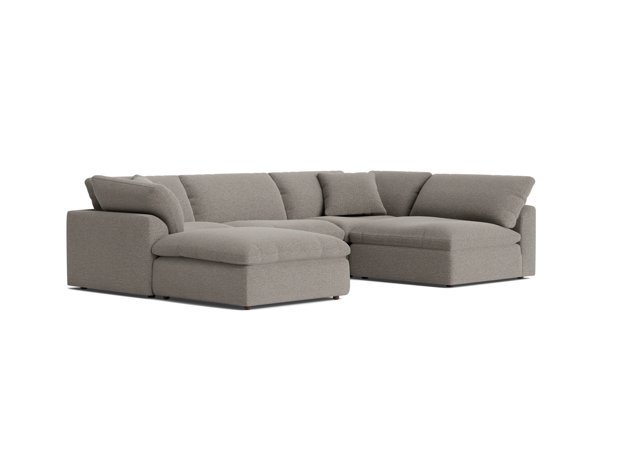 bryant sofa bumper sectional %285 piece%29 cody slate