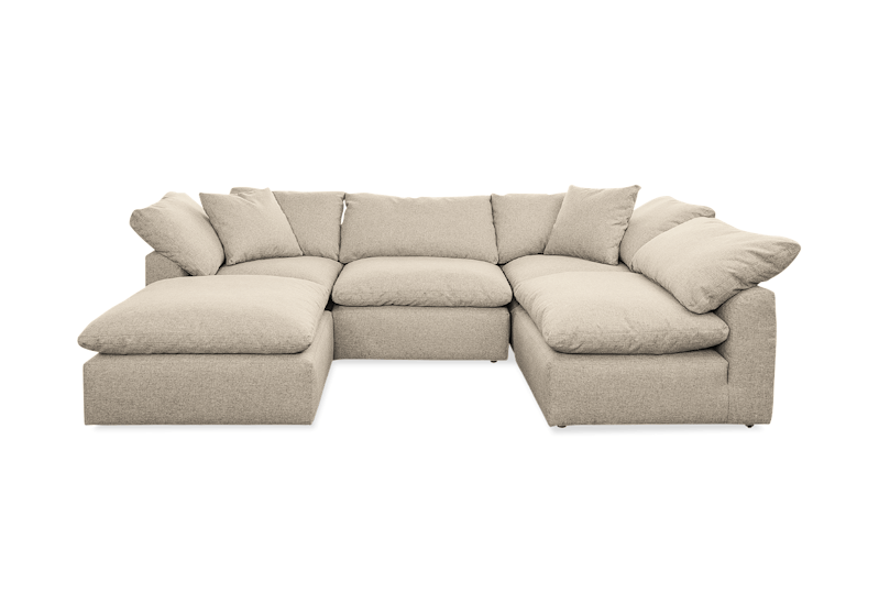 bryant sofa bumper sectional %285 piece%29 cody sandstone