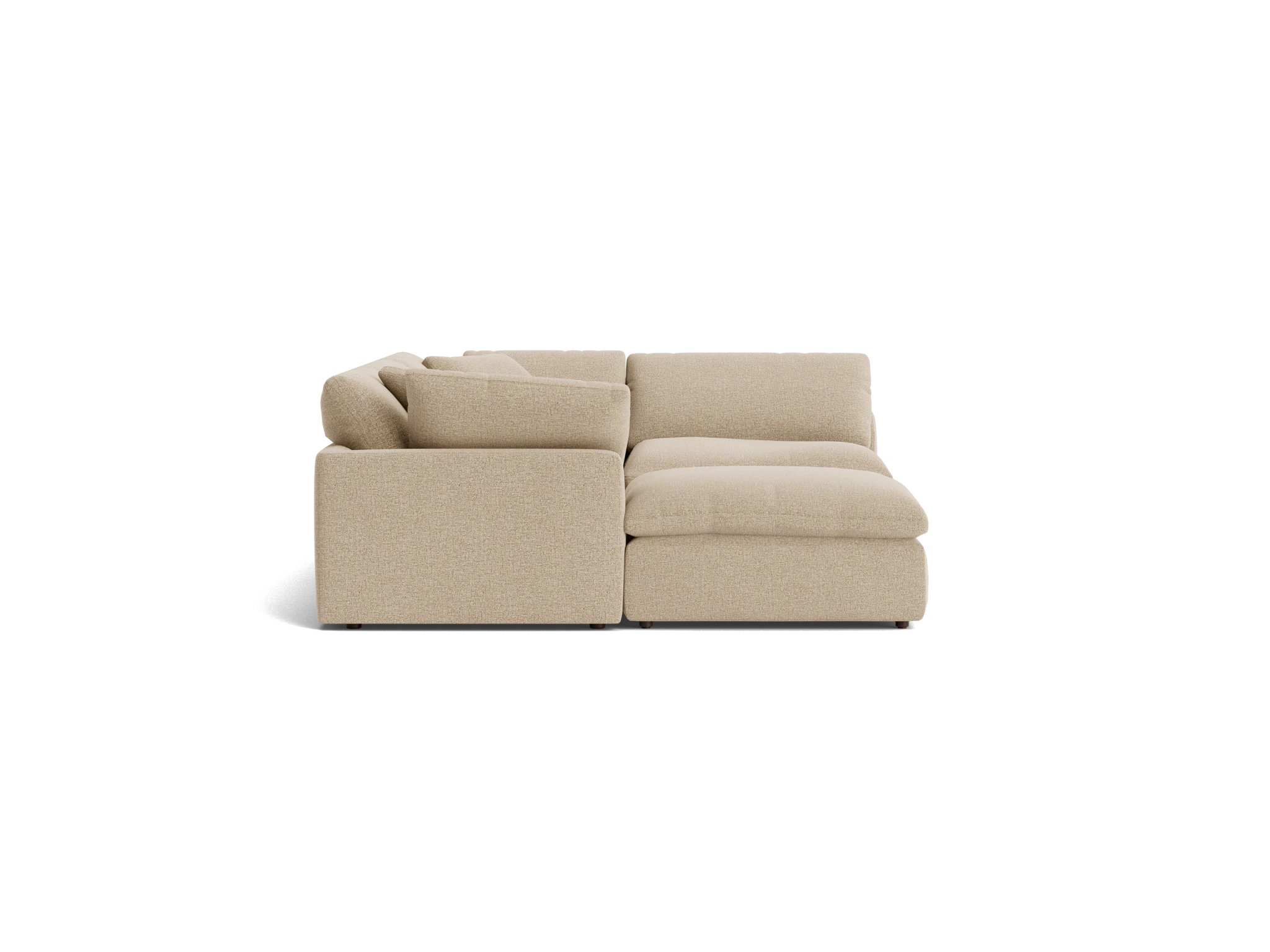 bryant sofa bumper sectional %285 piece%29 cody sandstone