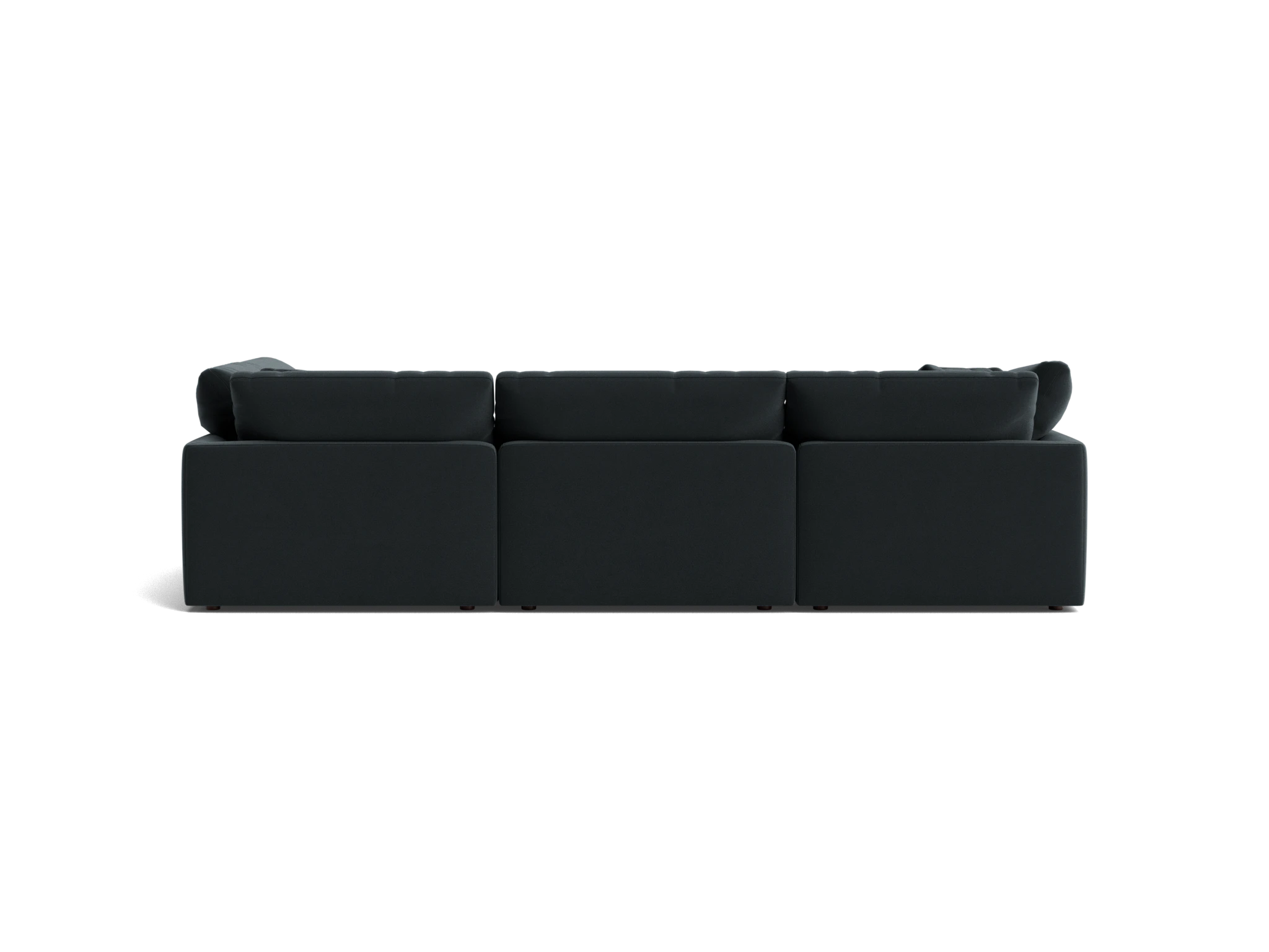 bryant sofa bumper sectional %285 piece%29 royale gunmetal