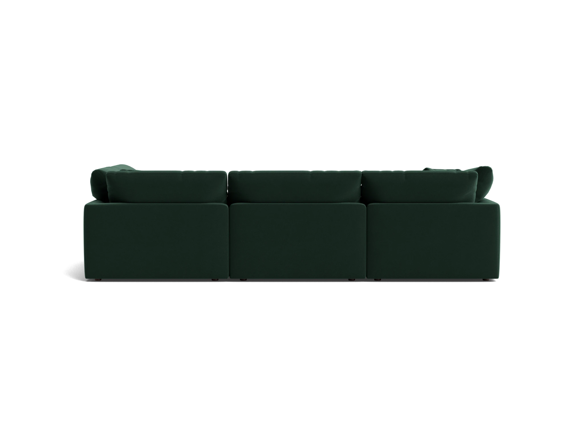 bryant sofa bumper sectional %285 piece%29 royale evergreen