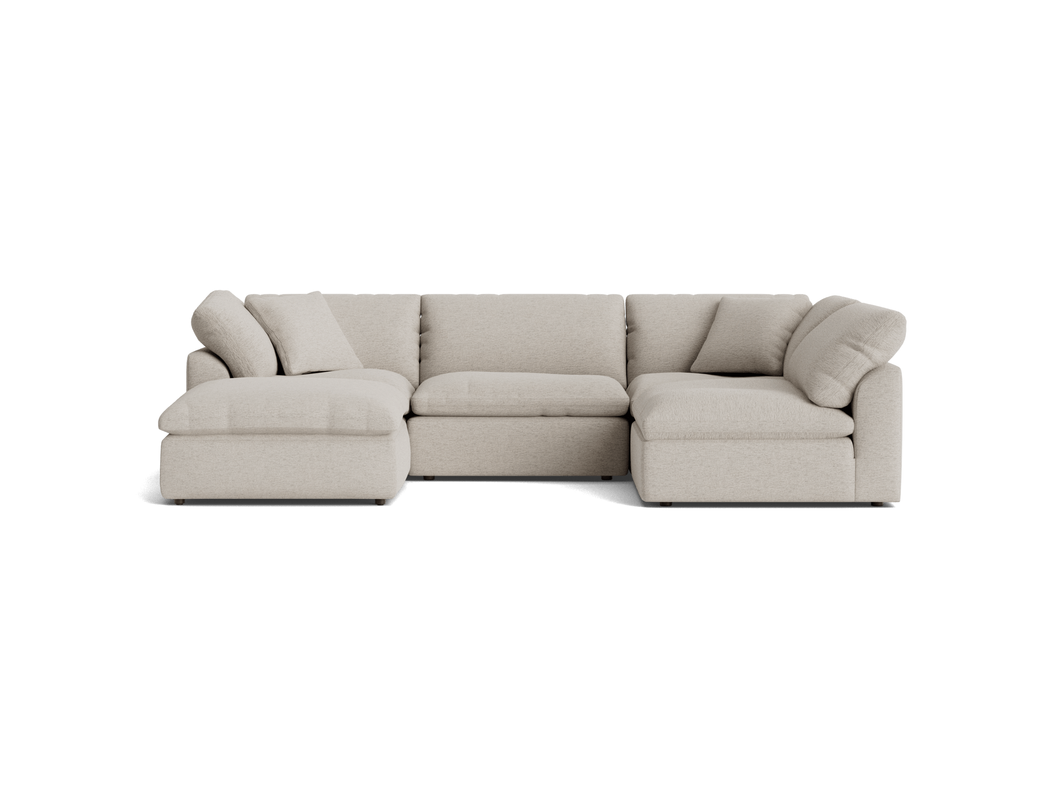 bryant sofa bumper sectional piece) merit dove