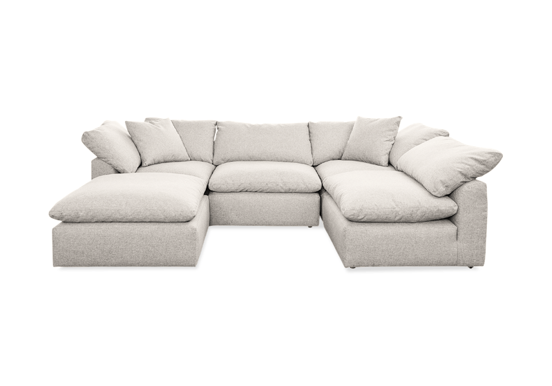 bryant sofa bumper sectional %285 piece%29 merit dove