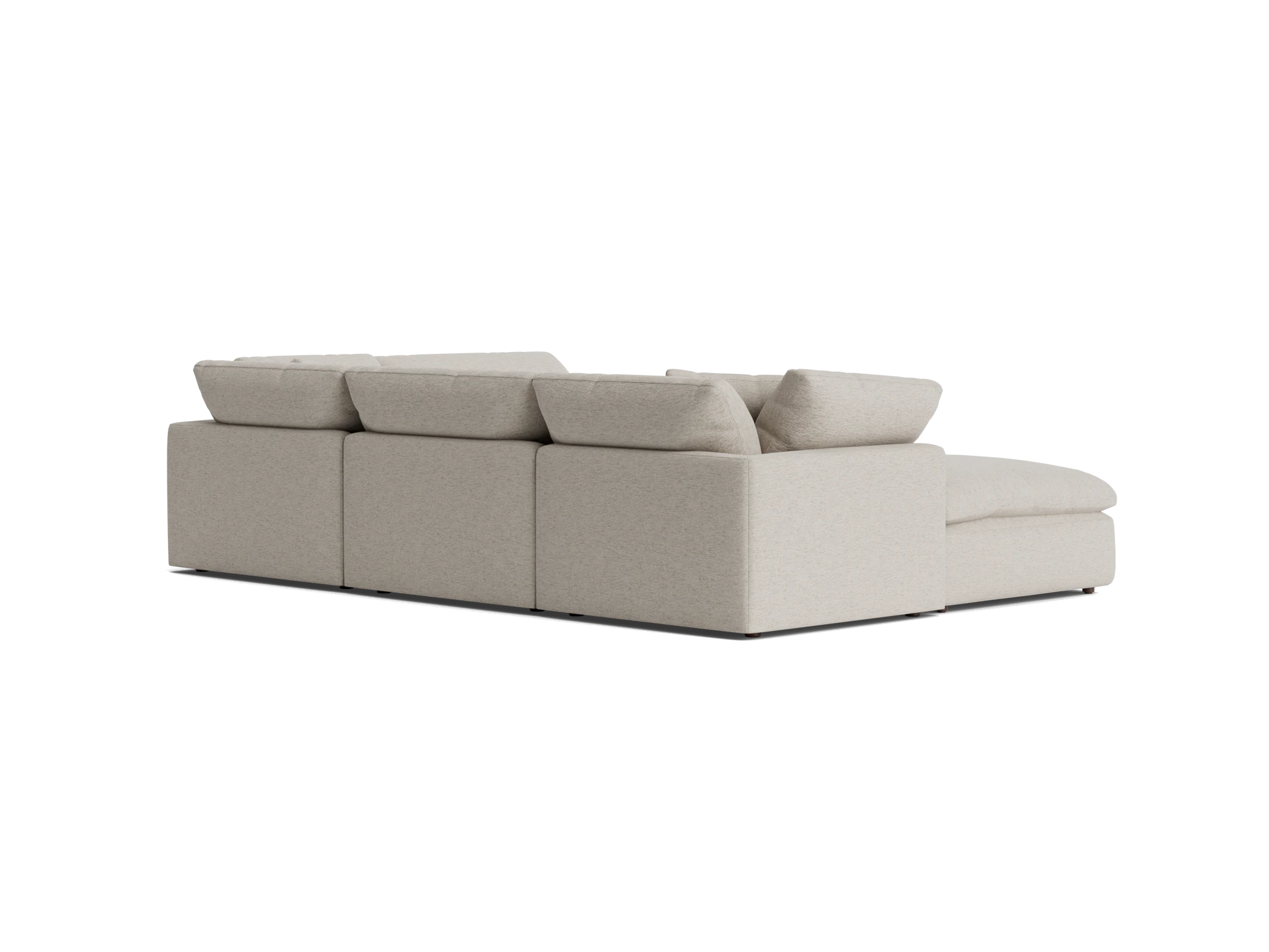 bryant sofa bumper sectional %285 piece%29 merit dove