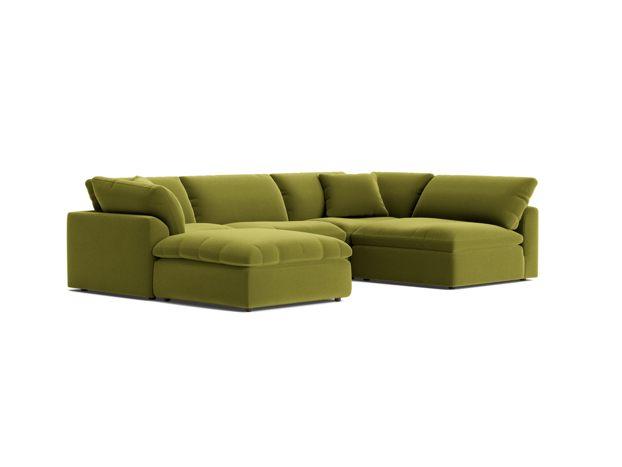 bryant sofa bumper sectional %285 piece%29 royale apple