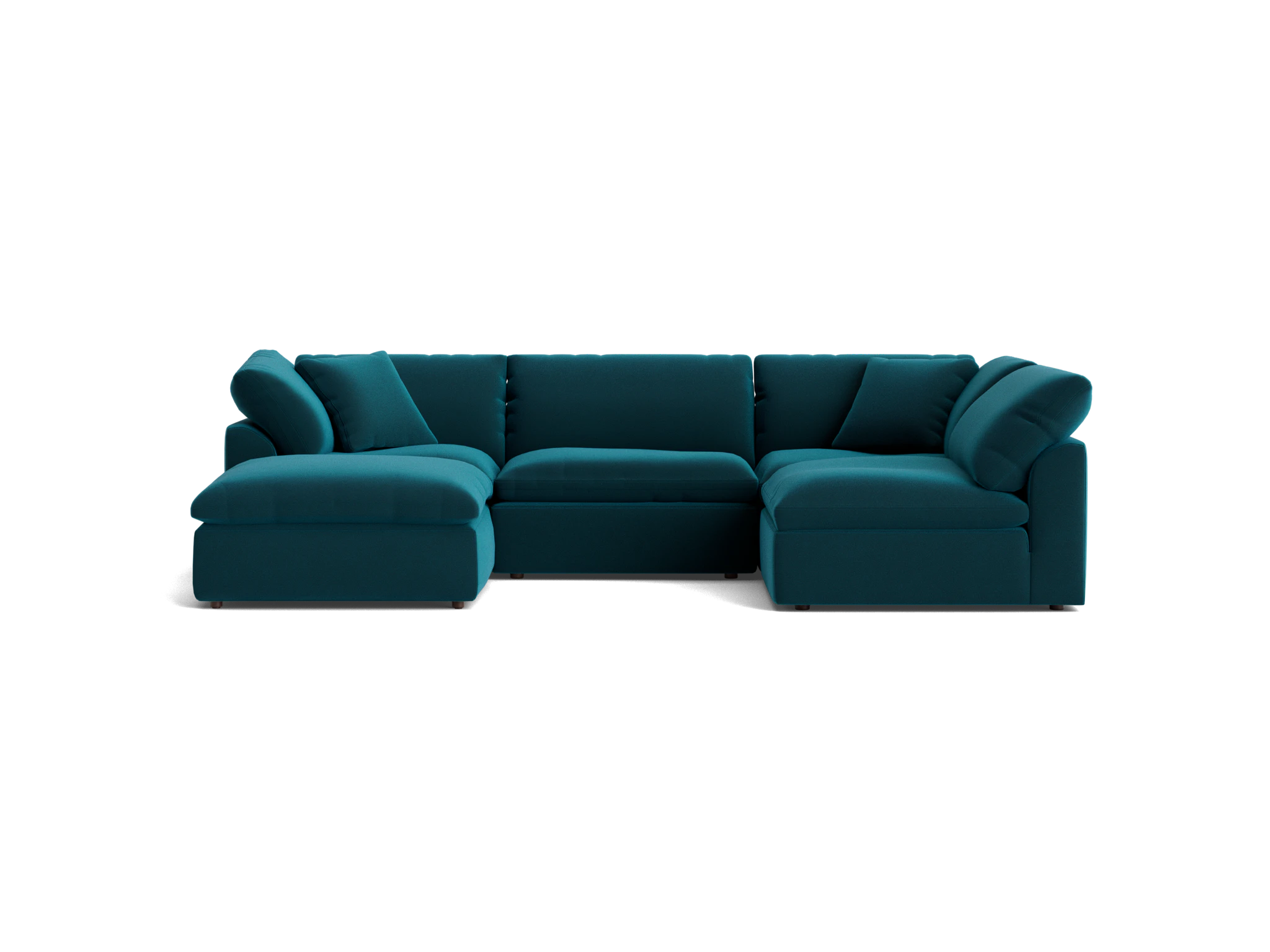 bryant sofa bumper sectional %285 piece%29 royale peacock