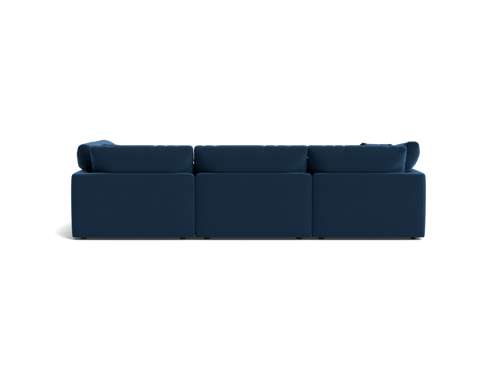 bryant sofa bumper sectional %285 piece%29 royale cobalt