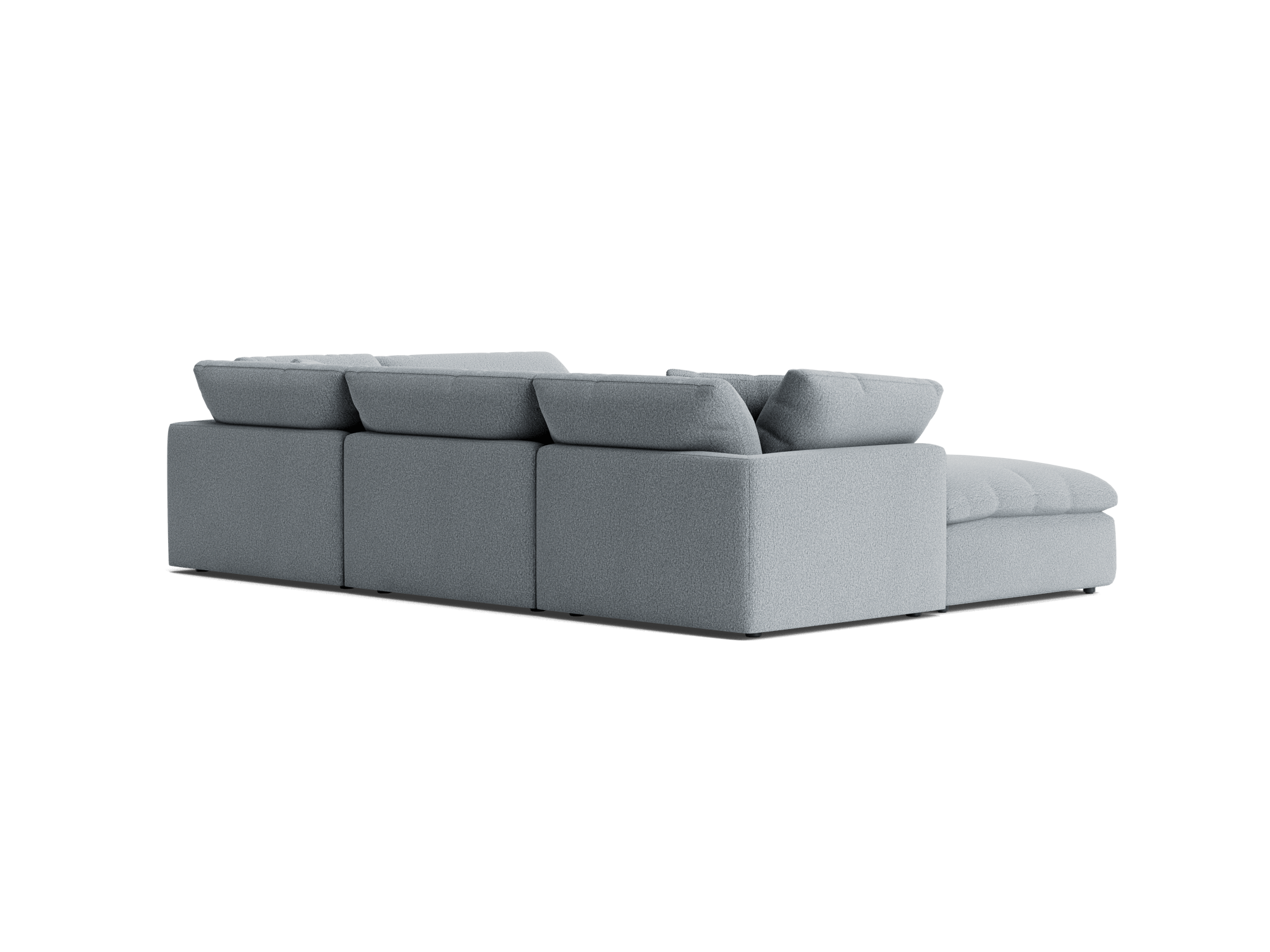 bryant sofa bumper sectional %285 piece%29 synergy pewter