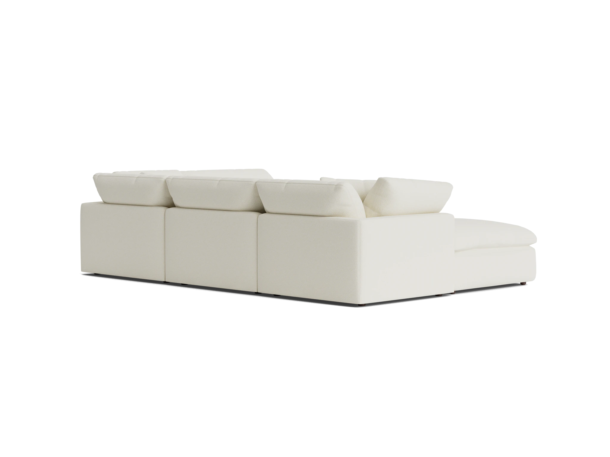 bryant sofa bumper sectional %285 piece%29 tussah snow