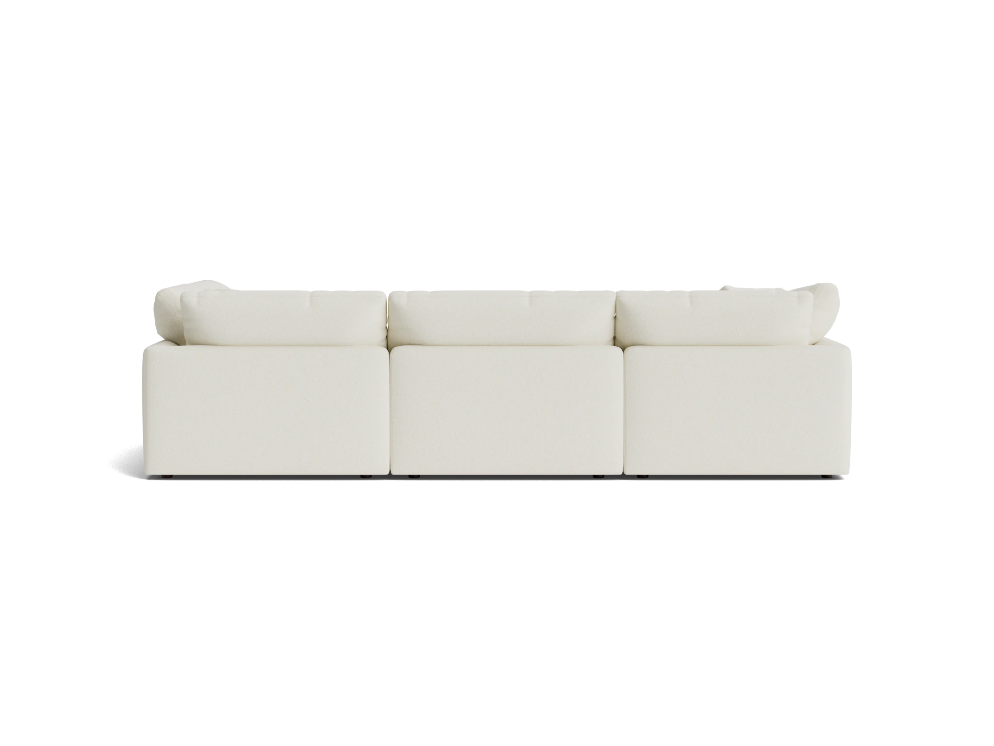 bryant sofa bumper sectional %285 piece%29 tussah snow