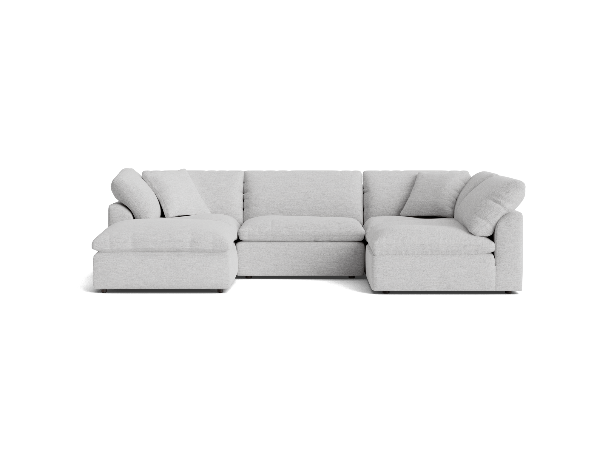bryant sofa bumper sectional piece) milo dove